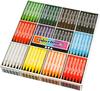 Colortime Wax crayon, 12 colours &agrave; 24 pcs.