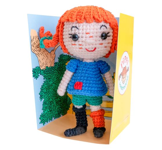Crocheting set "Pippi Langstrumpf"
