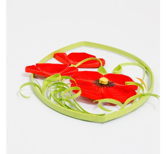Quilling-Set "Mohnblumen"