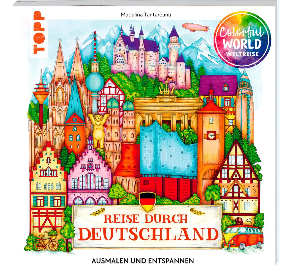 Buch Colorful World Weltreise - Reise durch Deutschland