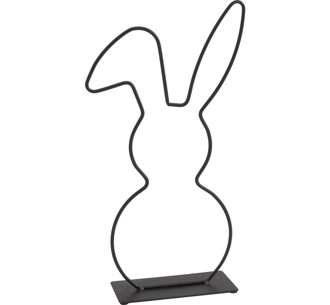 Metall-Hase "Fridolin"