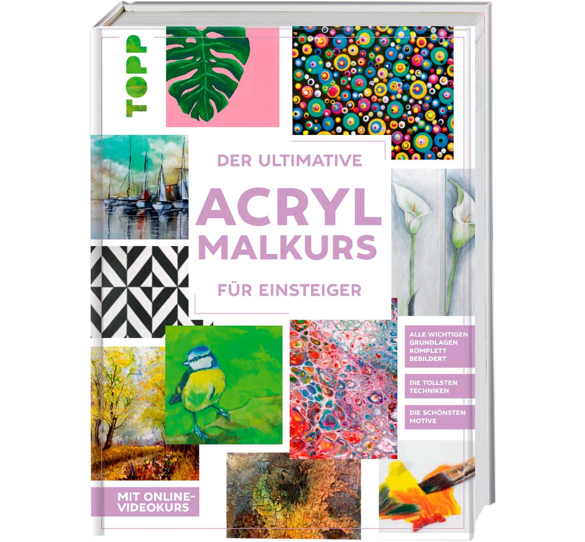 Buch Der ultimative ACRYLMALKURS für Einsteiger