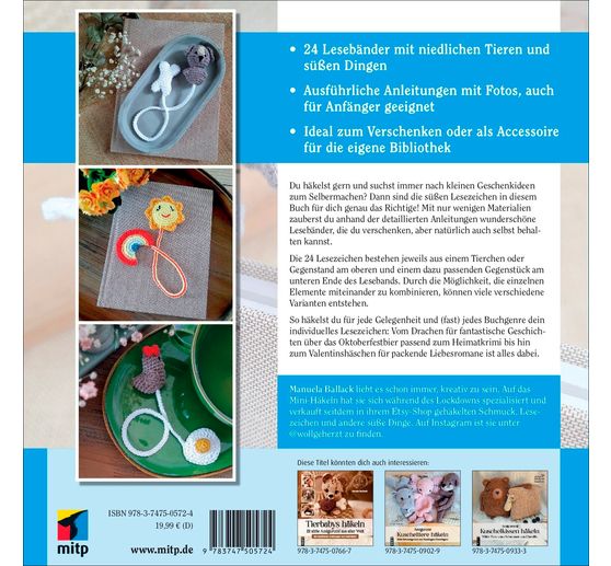 Buch "Amigurumi-Lesezeichen häkeln"