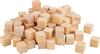 VBS Mini wooden cubes, 100 pieces