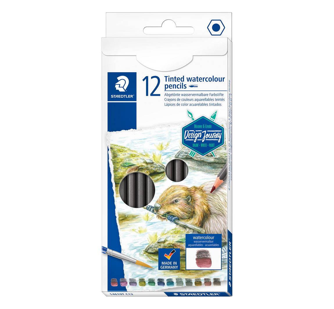Staedtler Aquarellstifte tinted, 12er-Set