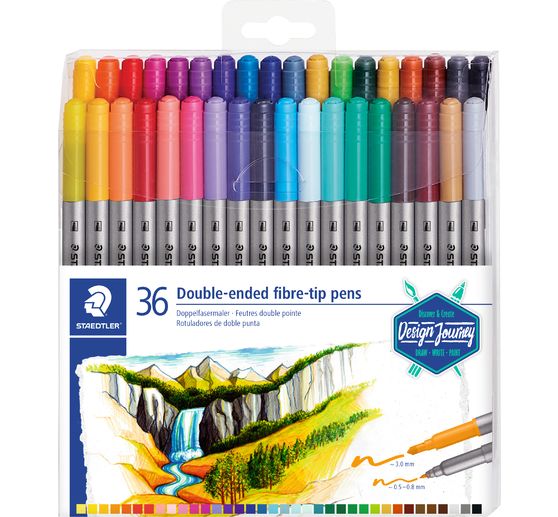 Staedtler Doppelfasermaler, 36er-Set