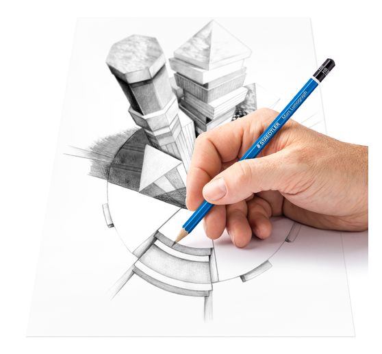 Staedtler Bleistifte Mars Lumograph, 12 St.