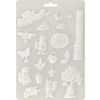 Soft modelling mould "Hidden Grove - Wild Spirit" 