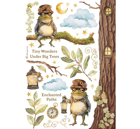 Washi Pad "Hidden Grove"