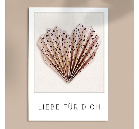 Faltblätter "With Love"