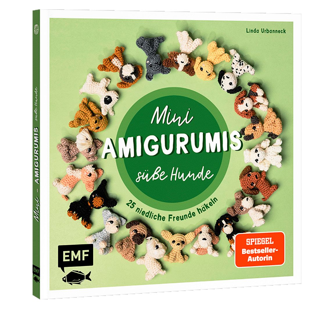 Mini-Amigurumis - Süße Hunde
