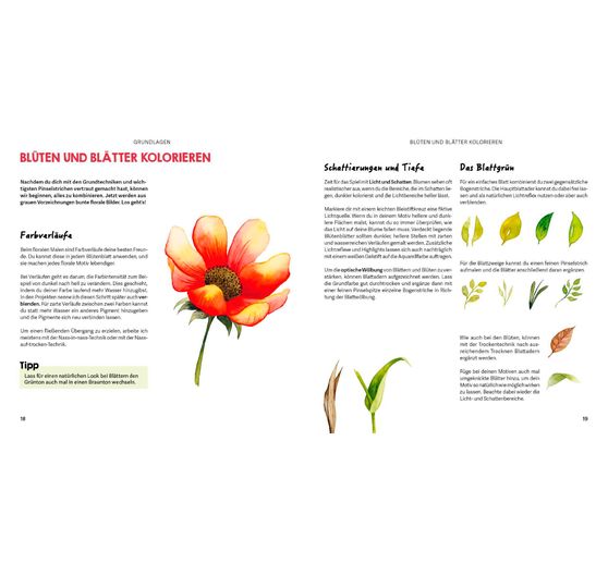 Buch "Mini Watercolor – Blumen"