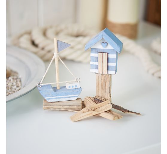 Holzdeko-Set "Maritim"