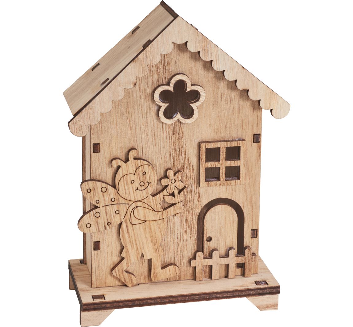 VBS Holzbausatz Haus "Frühlingsbote"