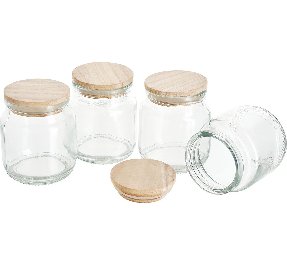VBS Vorratsglas mit Holzdeckel