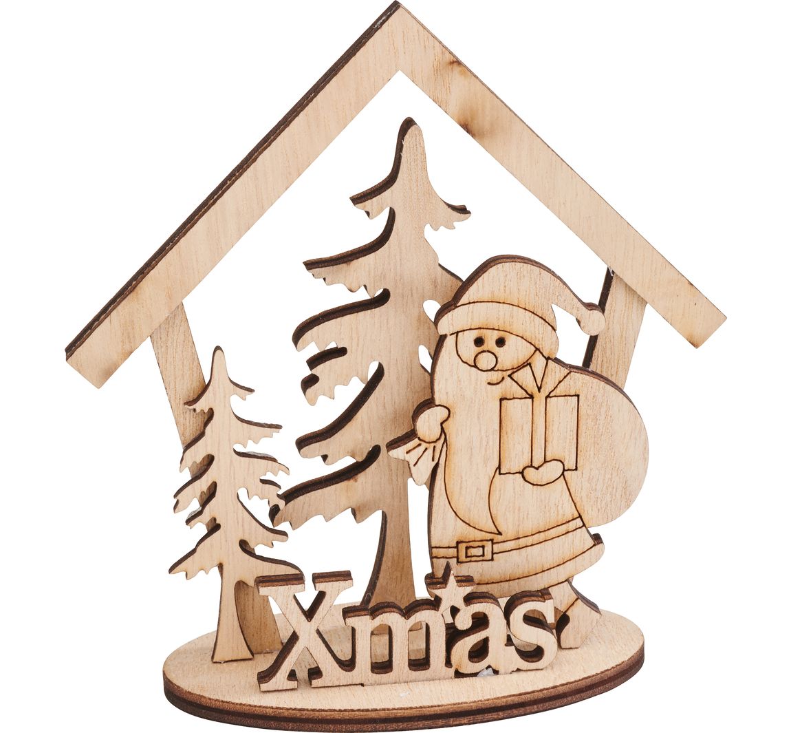 VBS Holz-Steckmotiv "Xmas Bescherung"