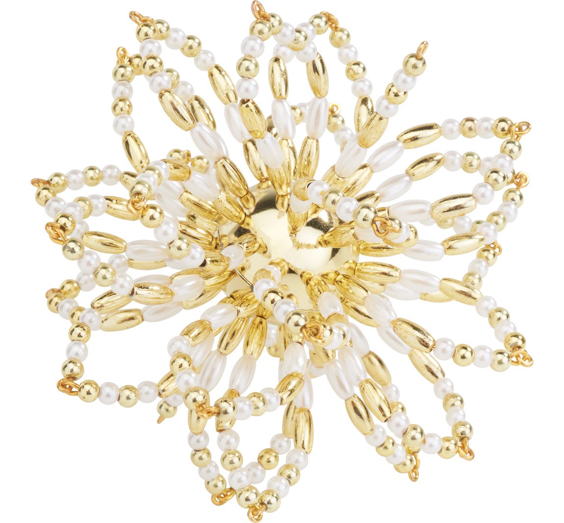 Perlenstern-Komplettset "Goldflower"