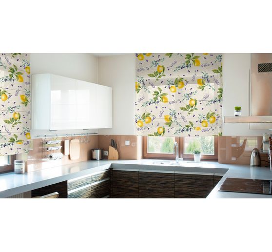 Motif fabric linen lookc "Citrus"
