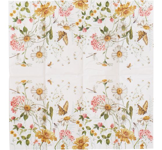 Papiertaschentücher "Wildflower and Butterfly"