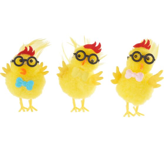VBS Chenille Küken mit Brille