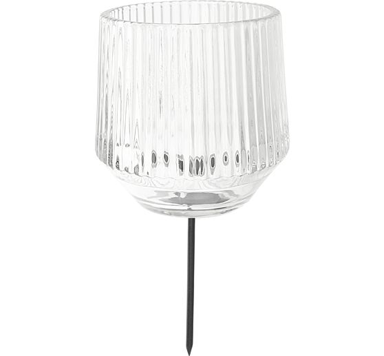 Glas-Kerzenhalter zum Stecken