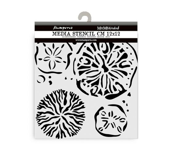 Stencil "Silent Sea - Sponges"