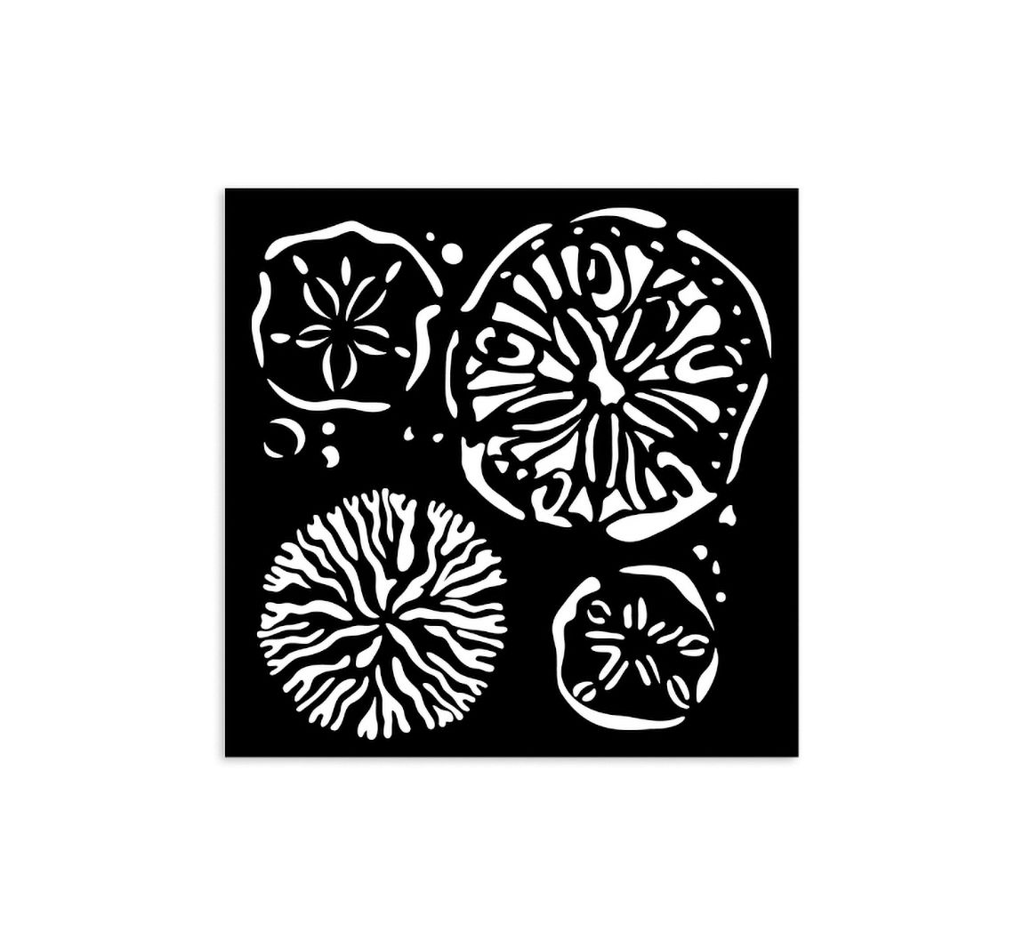 Schablone "Silent Sea - Sponges"