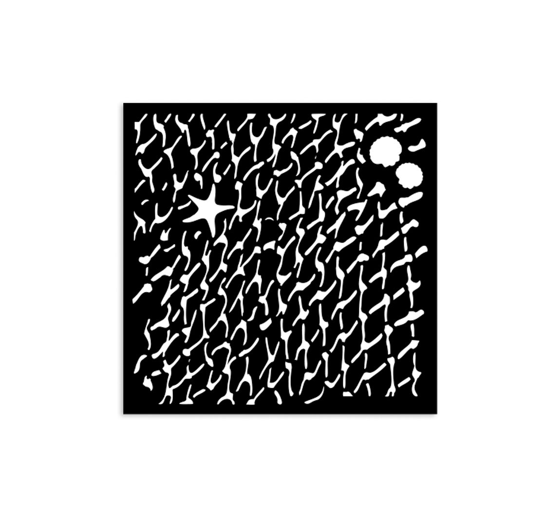 Schablone "Silent Sea - Net"