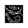 Stencil "Silent Sea - Fish"