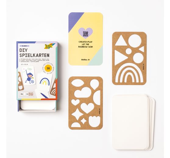 Blanko Spielkarten Set