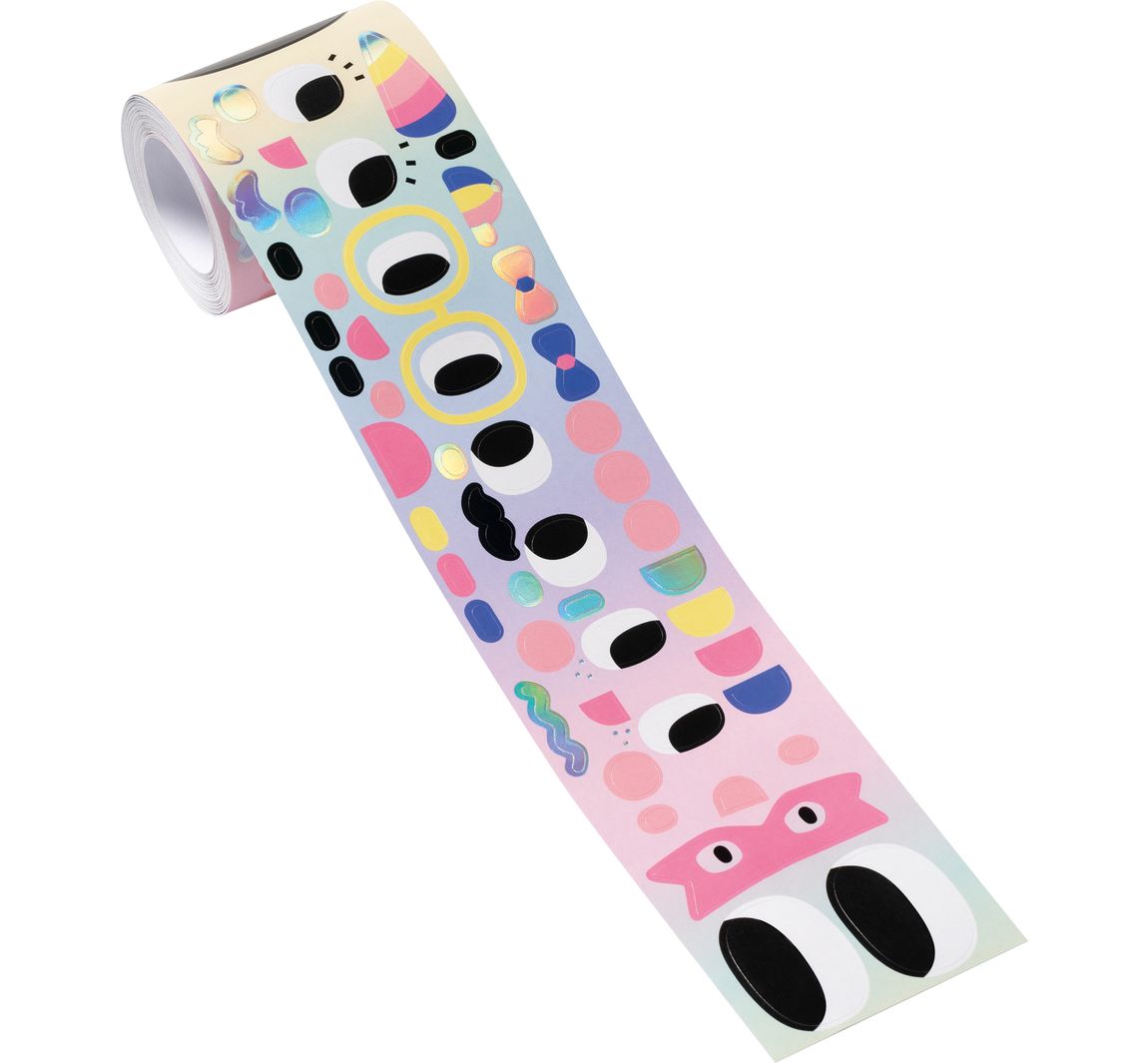 Stickerrolle "Face it"