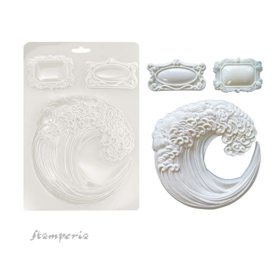 Soft Modellierform A5 "Silent Sea - Wave"