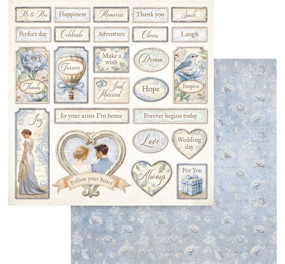 Scrapbook-Block "Timeless"