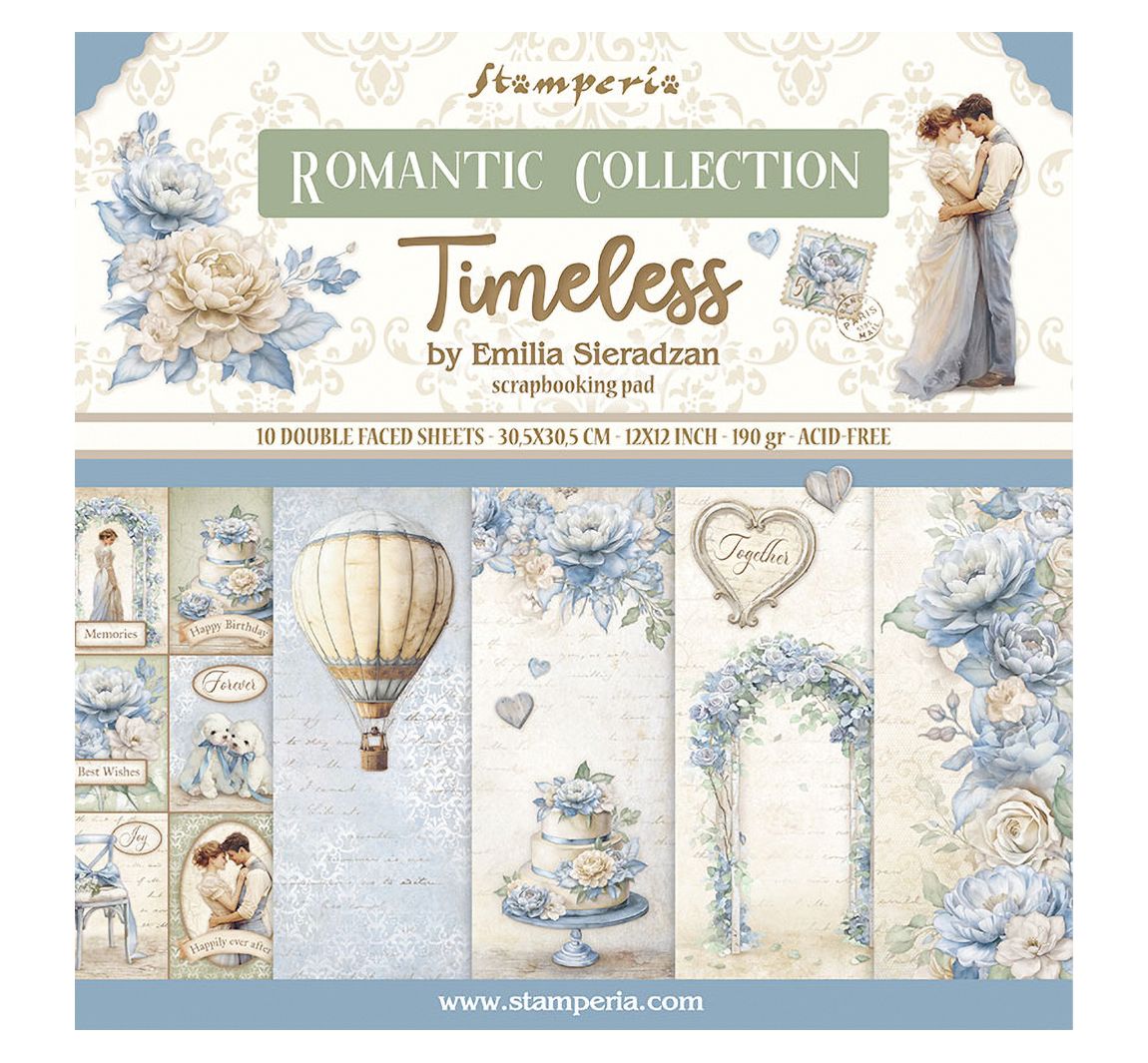 Scrapbook-Block "Timeless"