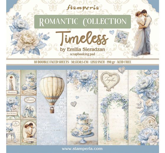 Scrapbook-Block "Timeless"