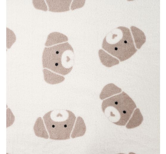 Double-Fleece-Stoff "Cute Dog"