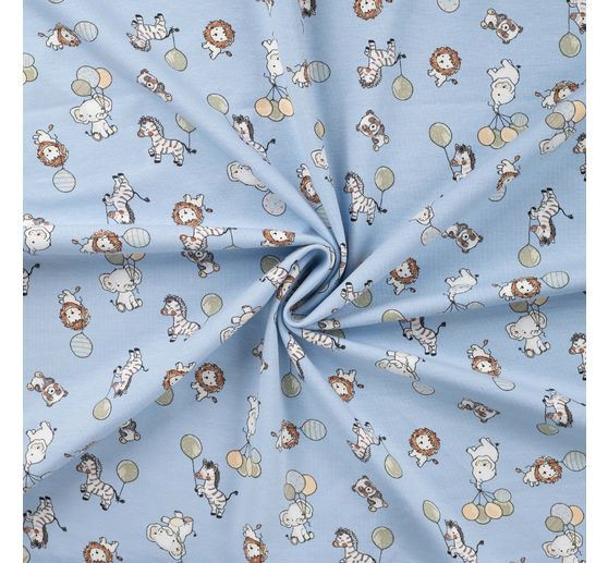 Jersey-Stoff "Party-Tiere"