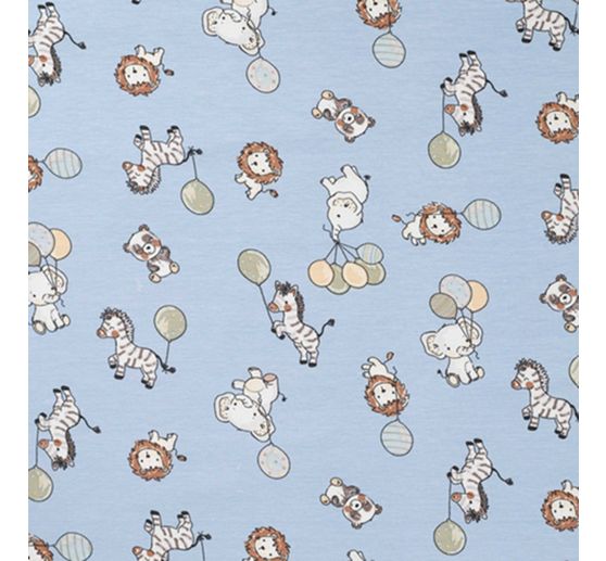 Jersey-Stoff "Party-Tiere"