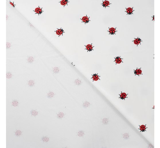 Polyester-Jersey Chilly Print "Marienkäfer"