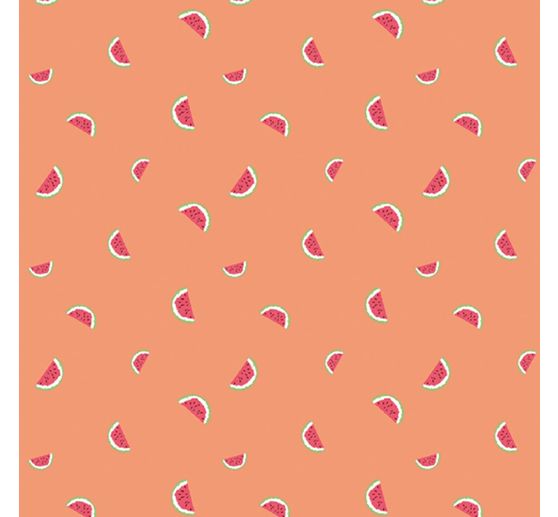 Jersey-Stoff Neon "Melone"
