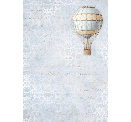 Motiv-Strohseide Backgrounds "Timeless", DIN A6, 8er Set