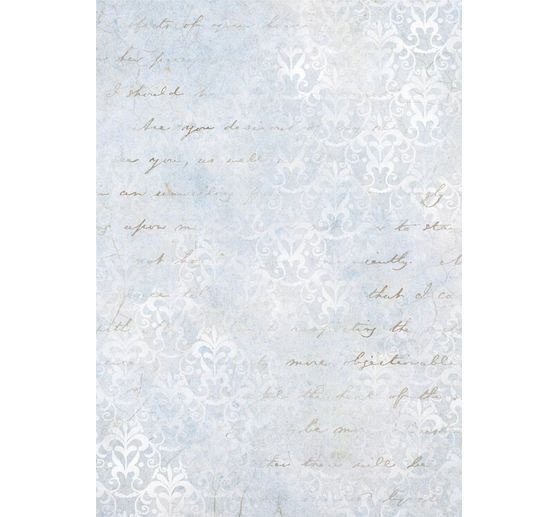 Motiv-Strohseide Backgrounds "Timeless", DIN A6, 8er Set