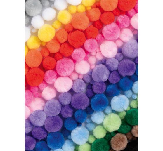 Pompons Mix Jumbo Pack "Bunt"