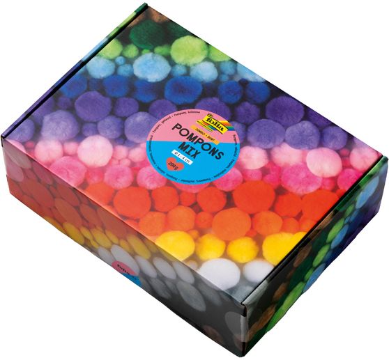 Pompons Mix Jumbo Pack "Bunt"