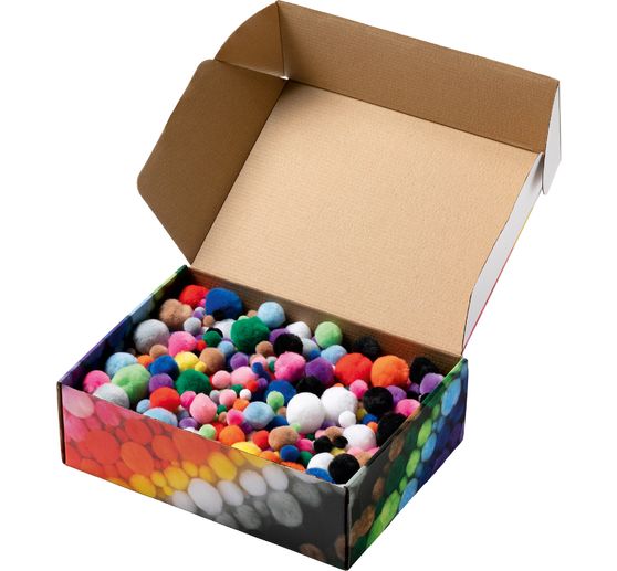 Pompons Mix Jumbo Pack "Bunt"