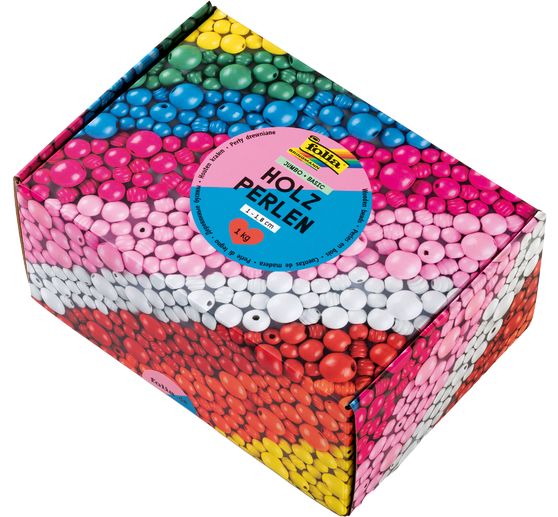 Holzperlen Jumbo Pack "Basic"