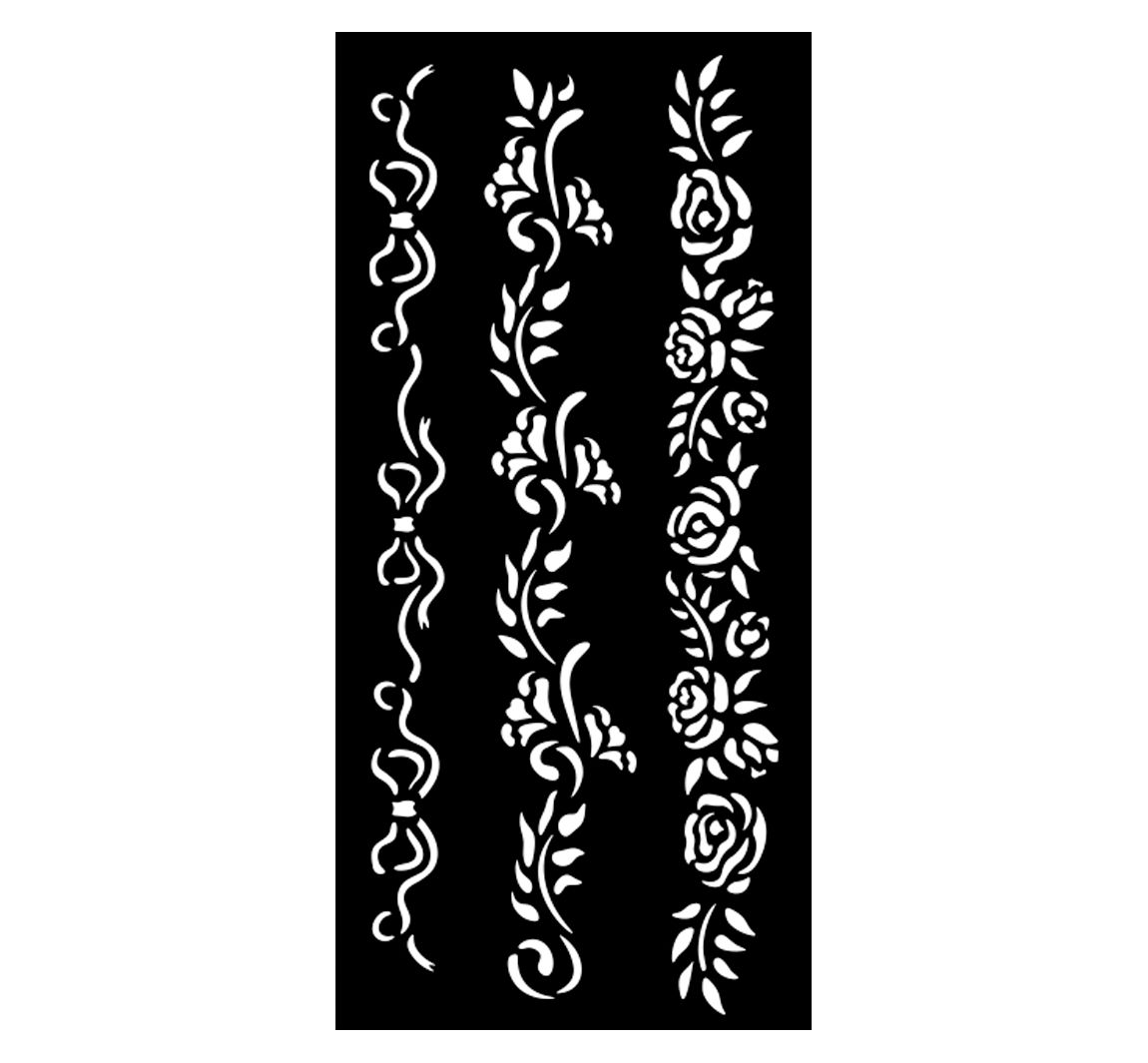 Schablone "Timeless - 3 Borders"