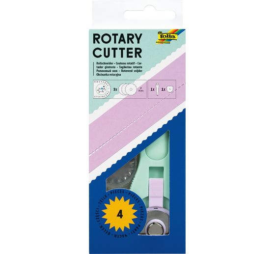 Rollschneider, inkl. Ersatzklingen