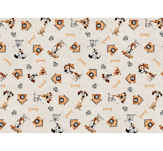 Decoration fabric linen optics "Duke"