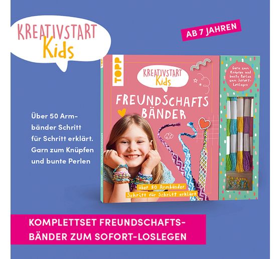 Book "Kreativstart Kids - Freundschaftsbänder"